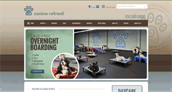 Desktop Screenshot of canineretreat.com